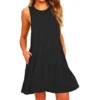 Summer Casual Swing T-Shirt Dresses - Image 2