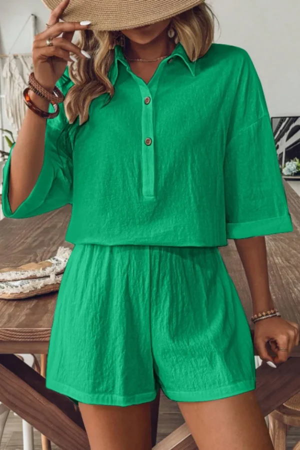 cotton and linen two-piece set - Image 18