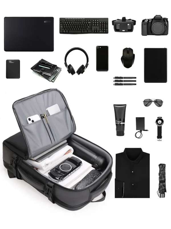 Multi-Pockets  Straps Backpack - Image 10