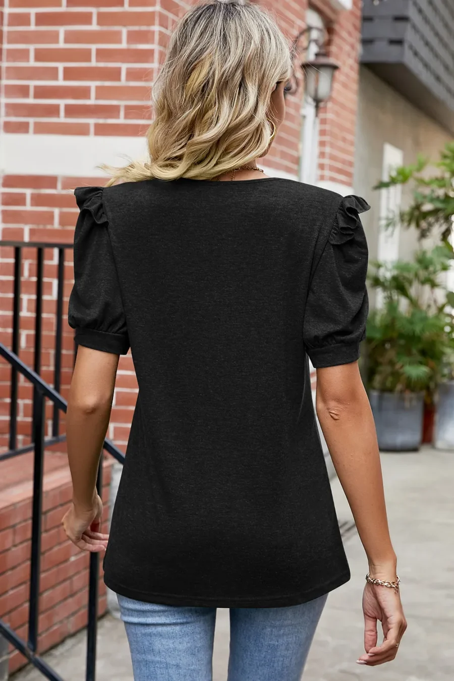 Trim Short Sleeve T-Shirt - Image 2
