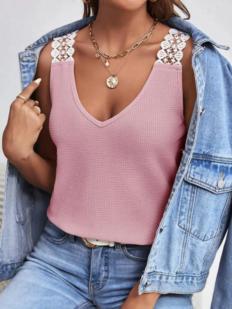 Women Vest Short T-shirt - Image 7
