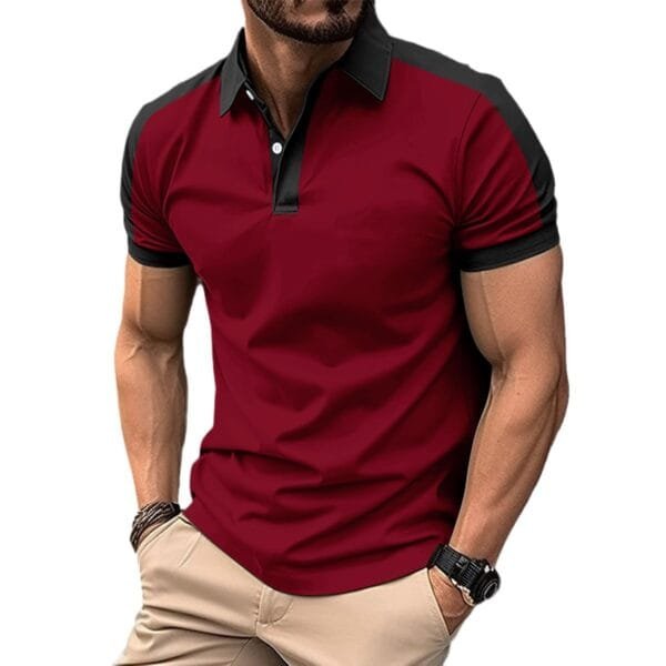 Casual polo shirt fashionable | Luxury 1 - Image 5