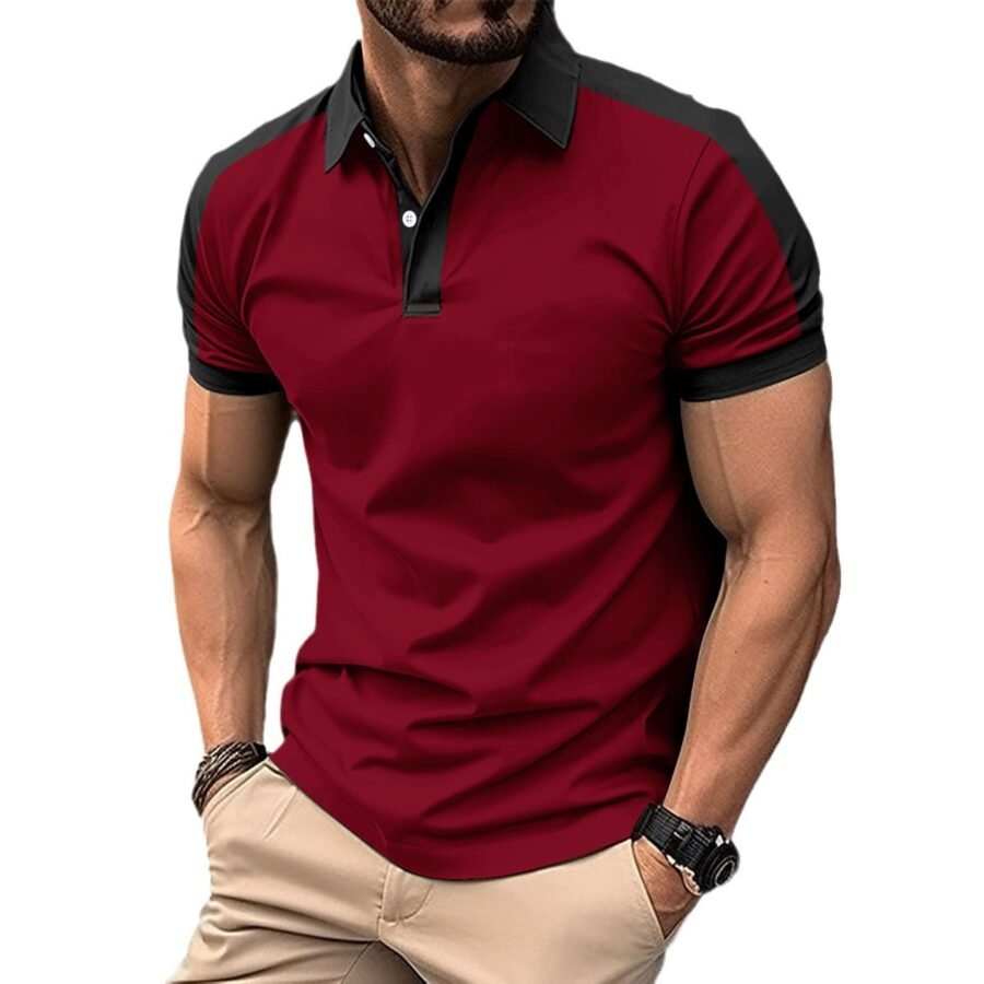 Casual polo shirt fashionable | Luxury 1 - Image 5