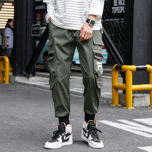 Multi Pockets Cargo Pants Men - Image 8