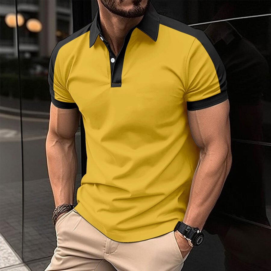 Casual polo shirt fashionable | Luxury 1 - Image 4