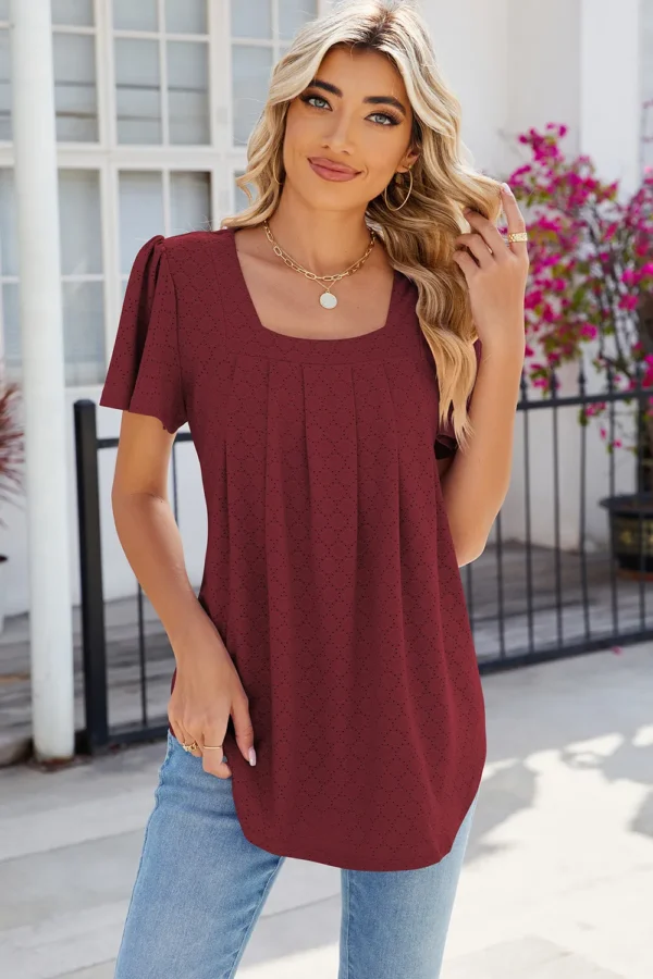 loose T-shirt top for women - Image 26