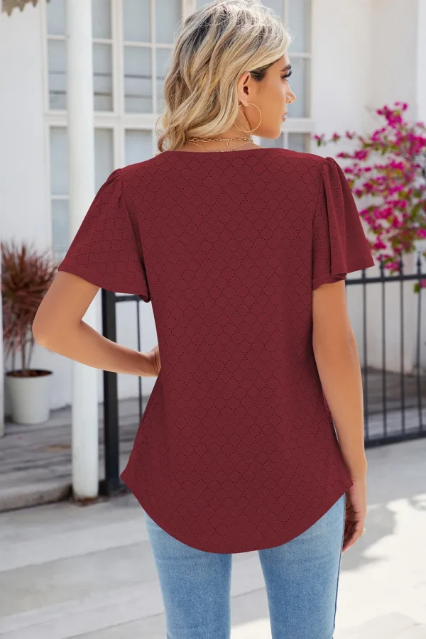 loose T-shirt top for women - Image 28
