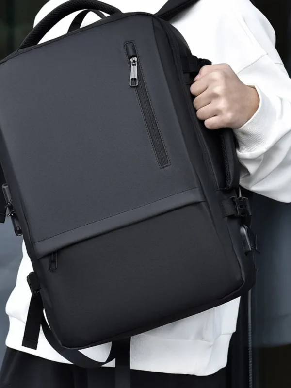 Multi-Pockets  Straps Backpack - Image 7