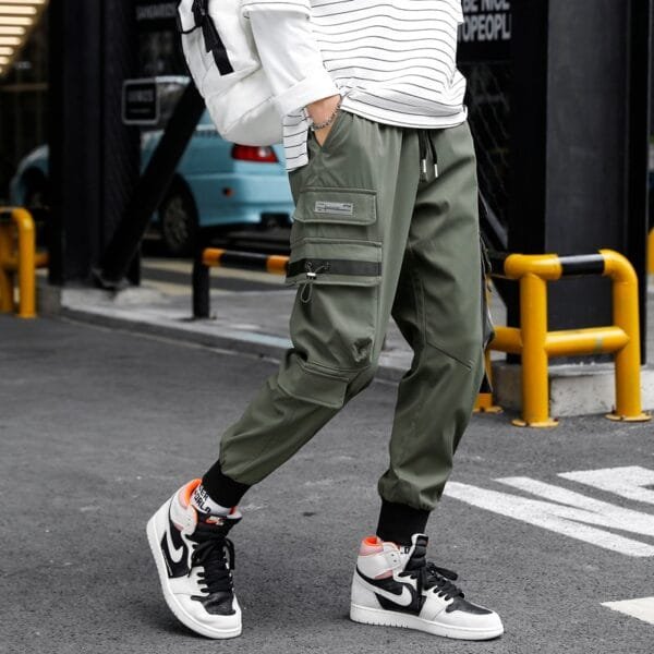 Multi Pockets Cargo Pants Men - Image 4