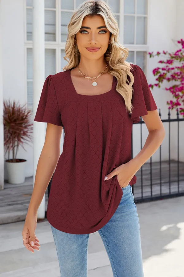 loose T-shirt top for women - Image 25