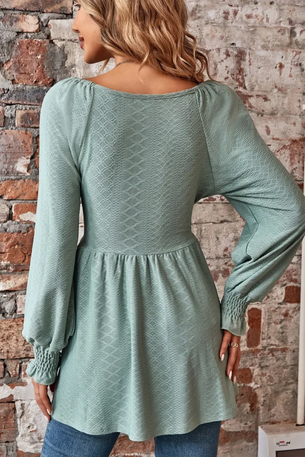 Jacquard  T-shirt top for women - Image 24