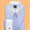 Light Blue Pin Collar Shirt