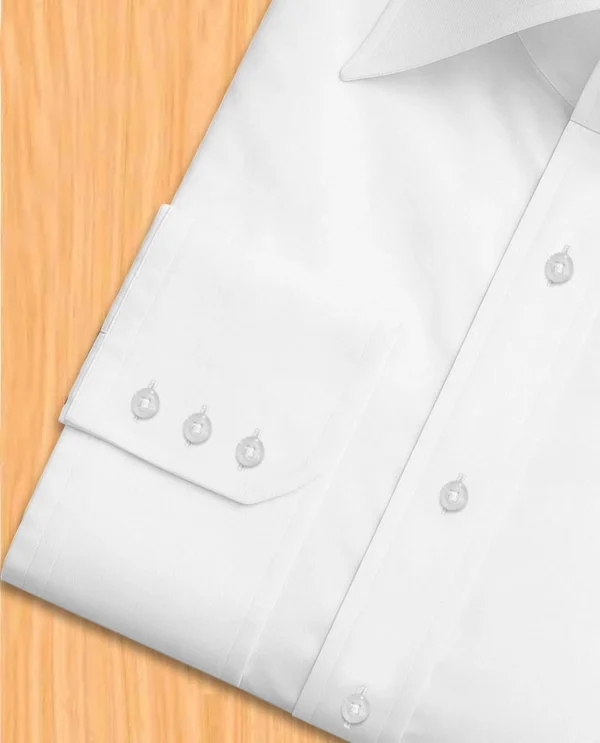 Big Collar White Dress Shirt