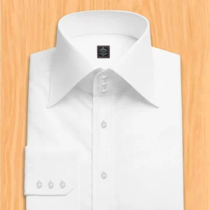 Big Collar White Dress Shirt