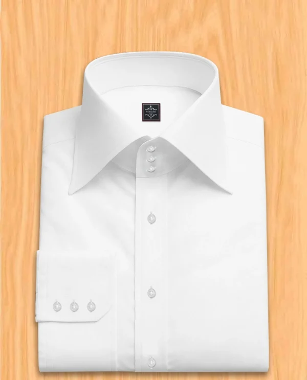 Big Collar White Dress Shirt