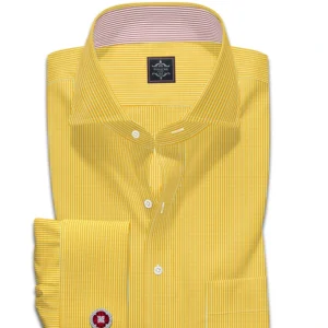 Striped shirt yellow