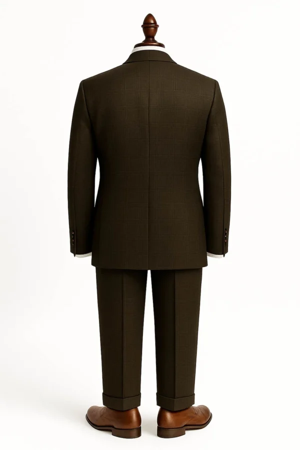 Men Brown Suit