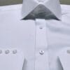 Cotton White Button Up Shirt