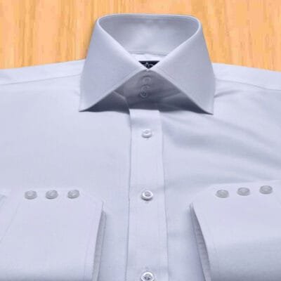 Cotton White Button Up Shirt