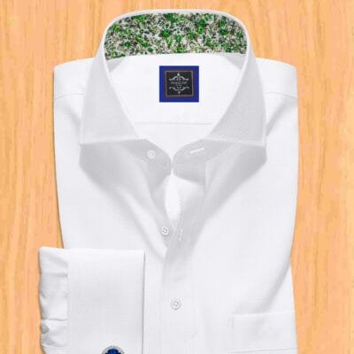 Men’s Long Sleeve White Dress Shirt