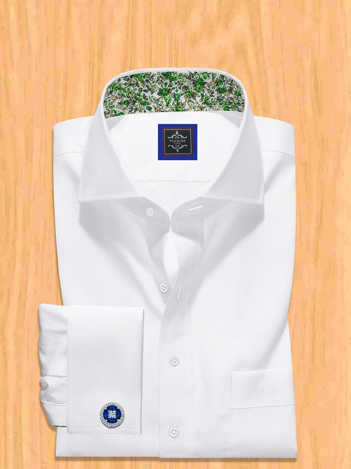 Men’s Long Sleeve White Dress Shirt