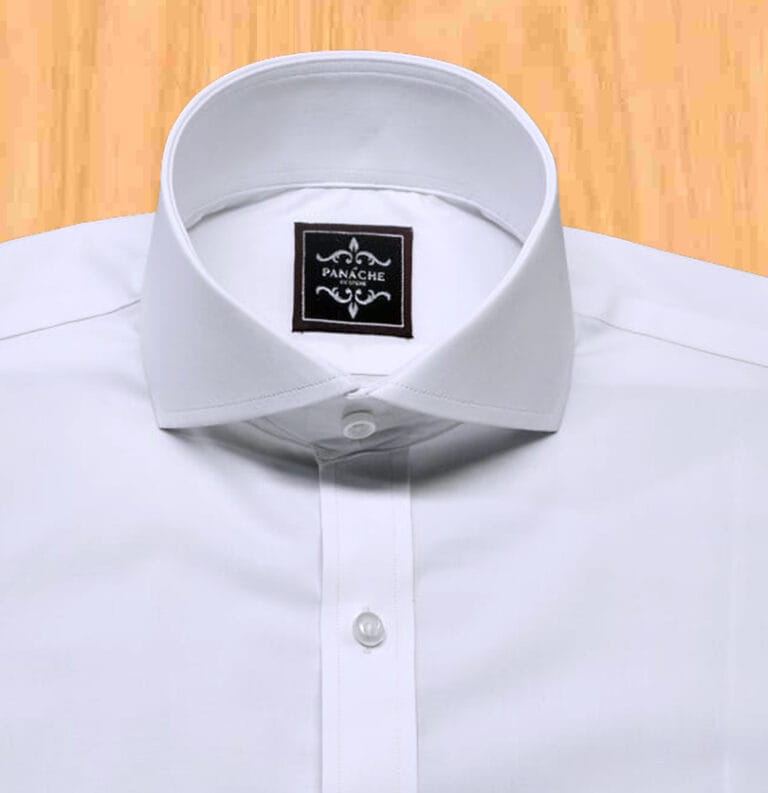 Cutaway Collar Dress Shirts – 100% Giza Luxury Cotton Poplin