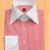 Red Striped Dress Shirt
