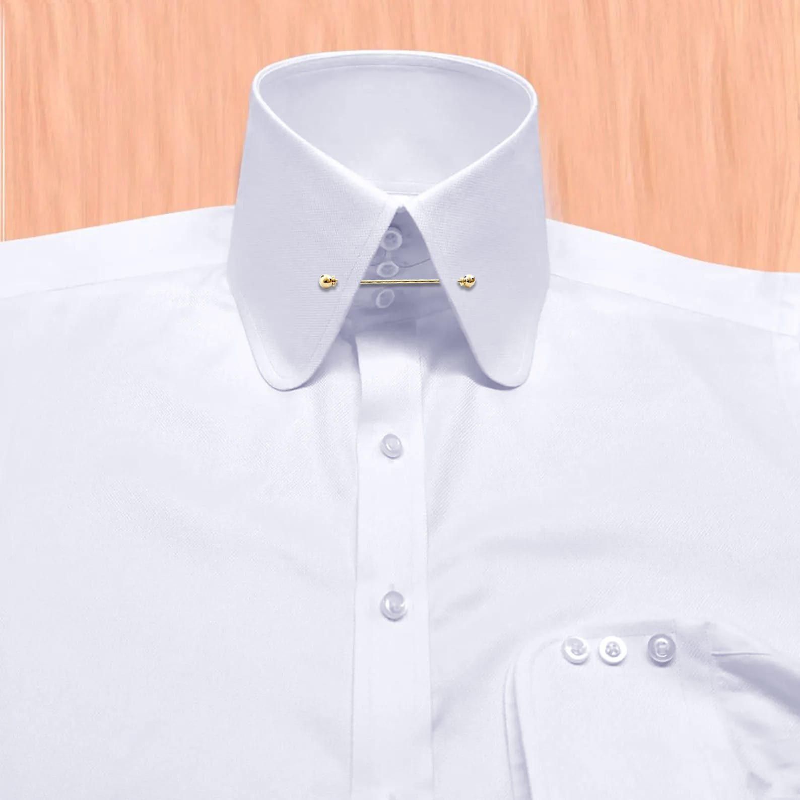 White Shirt with Brown Pants