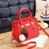 women hairball ornaments totes solid sequined handbag hotsale party purse ladies messenger crossbody shoulder bags - Image 4