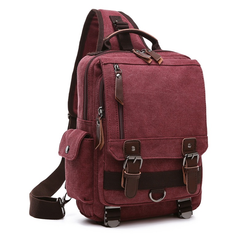 Canvas Backpack Men Travel Back Pack Multifunctional Shoulder Bag for Women Laptop Rucksack School Bags Female Daypack - Image 14