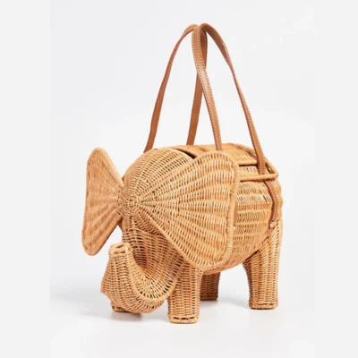 women's new rattan bag elephant bag handbags for women luxury handbags