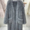 Fox Fur Knited Coat Women Winter High Quality Luxury Fur Jacket - Image 3