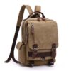 Canvas Backpack Men Travel Back Pack Multifunctional Shoulder Bag for Women Laptop Rucksack School Bags Female Daypack - Image 2
