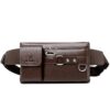 Men's Sports Waist Bag Multi Functional Outdoor Waist Bag PU Messenger Bag Riding Waist Bag - Image 6
