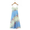 Fashion Resort Style Slim Fit Printed Sleeveless Strap Dress for Women - Image 2