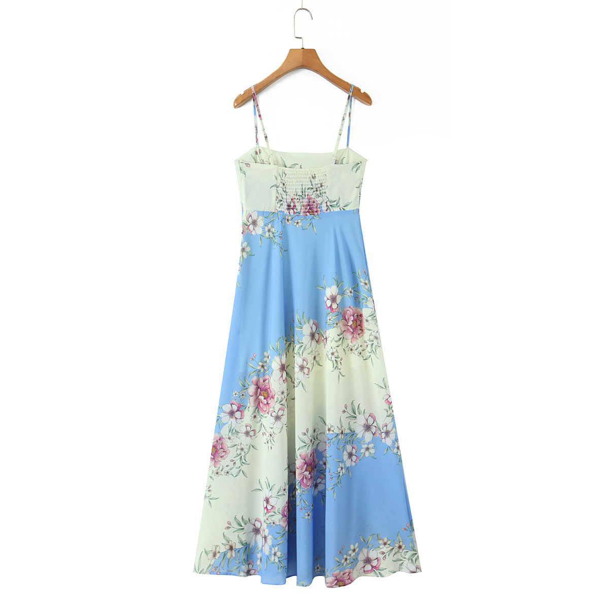 Fashion Resort Style Slim Fit Printed Sleeveless Strap Dress for Women - Image 2