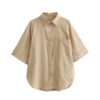 Women's Clothing Imitation Linen Blouse - Image 7