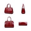 Fashion Crocodile Pattern Ladies Handbag Solid Color Shoulder Bag High Quality Leather - Image 5