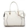 Fashion Crocodile Pattern Ladies Handbag Solid Color Shoulder Bag High Quality Leather - Image 9