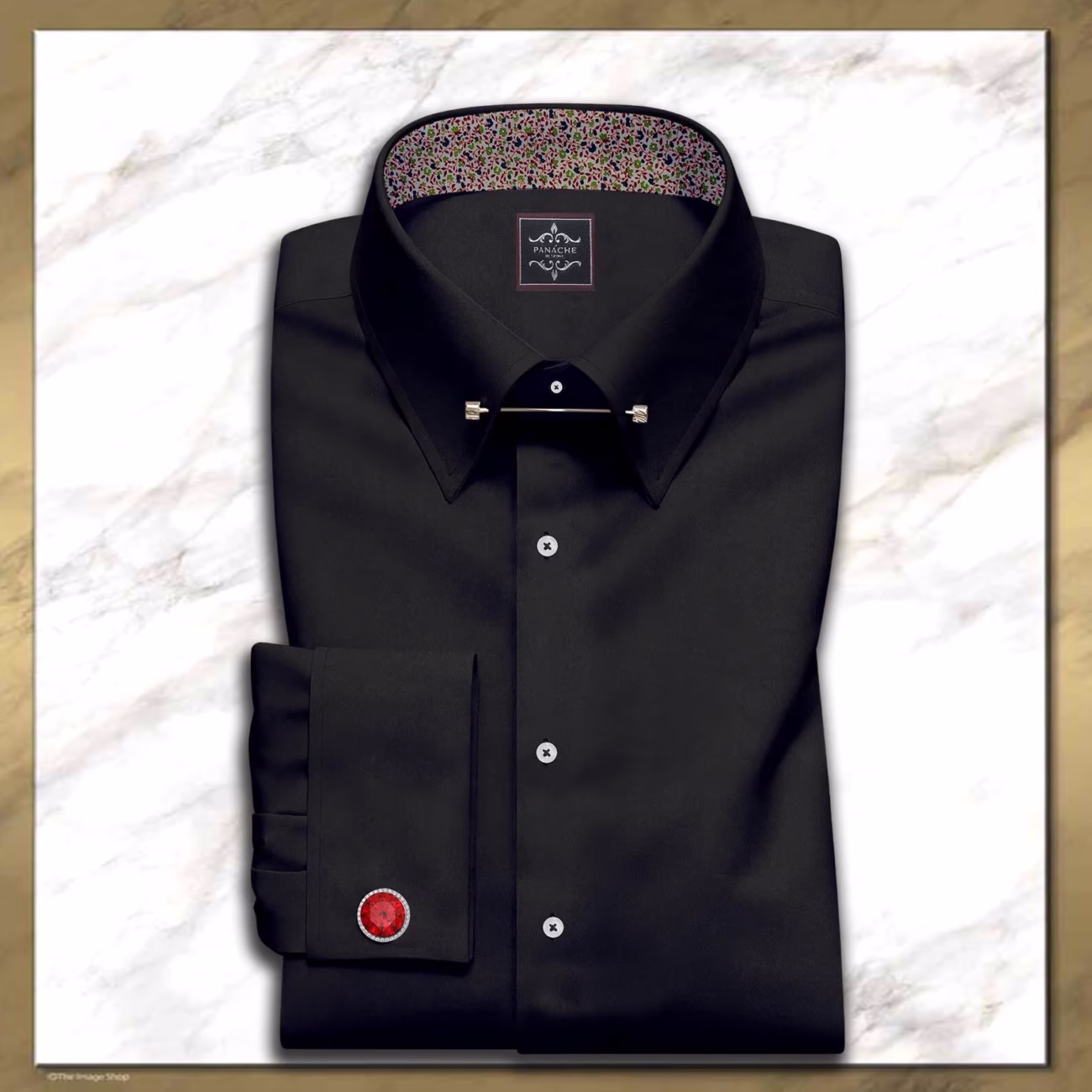 Black Business Shirt Mens
