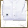 White Pin Collar Dress Shirt